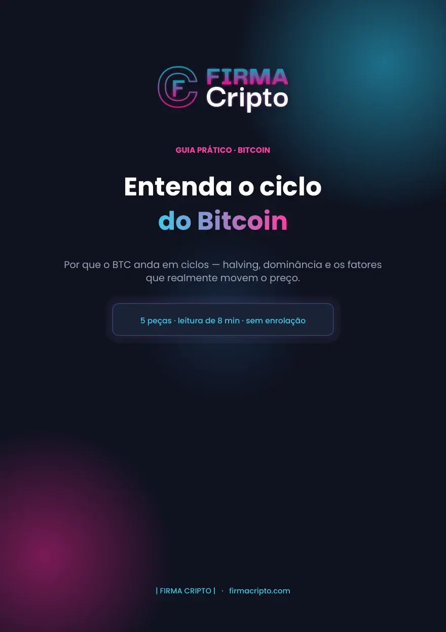Capa do material: O Ciclo do Bitcoin (PDF grátis)